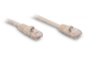 7ft Cat5e Ethernet Patch Cable - Gray Color - Snagless Boot