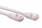 325ft Cat6 Ethernet Patch Cable - White Color - Snagless Boot