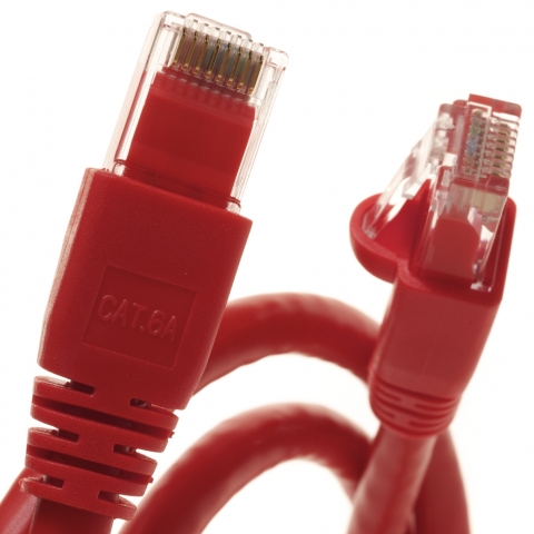 Red Cat6A Ethernet Cables - shop cables.com.