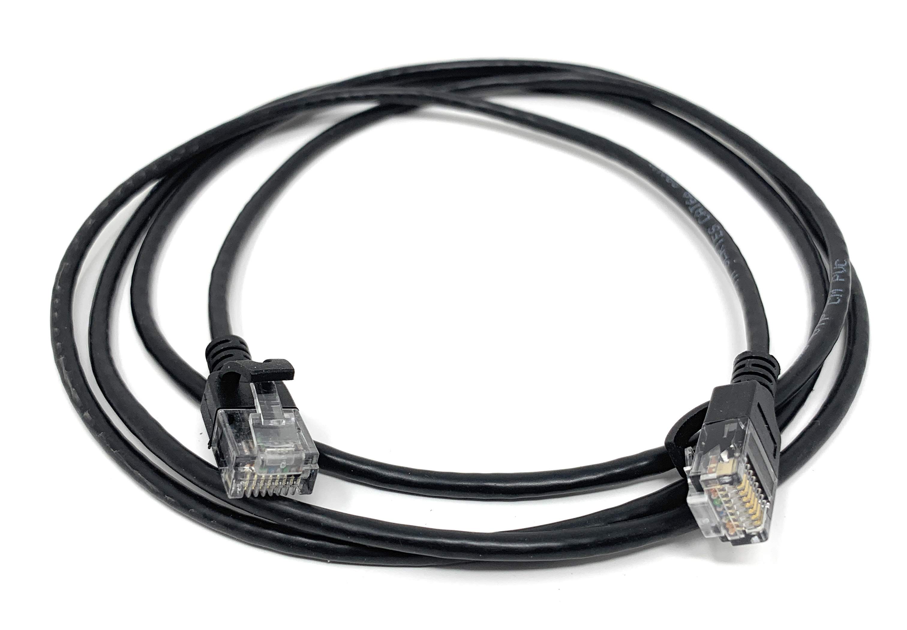 Category 6a 28awg Patch Cables with Slim Jacket- 6 Inches