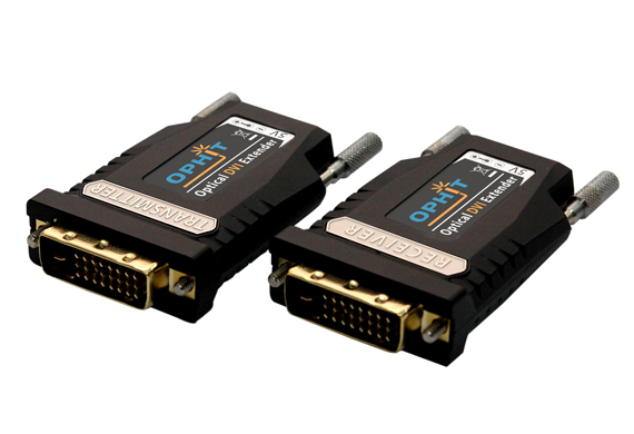 OPHIT DSP DVI Fiber Optic 1ch Extender