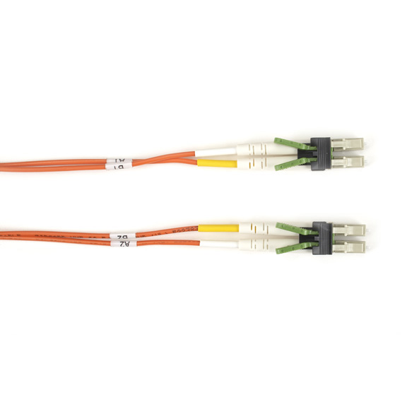 LockPORT Secure Locking 50-Micron Fiber Optic Patch Cable