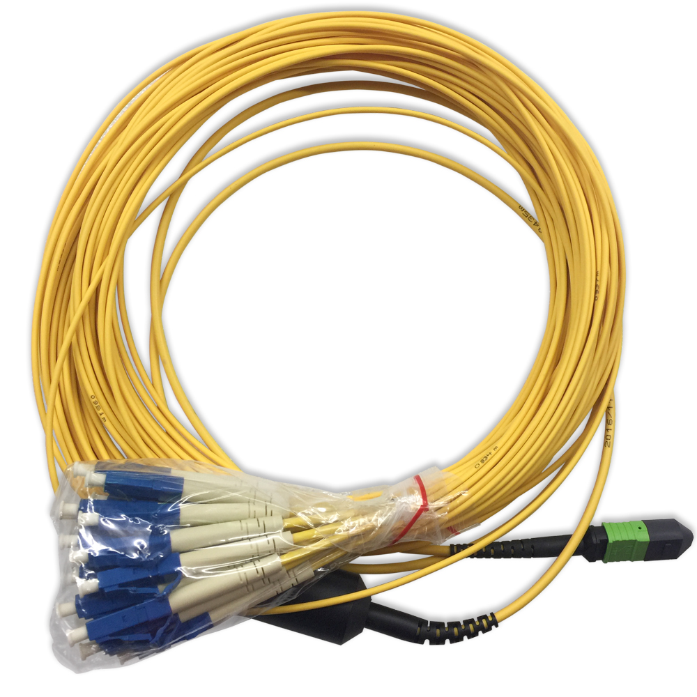 Fiber Optic Trunk Cables MPO 24 or MPO 12 Connector Fiber Optic Cable