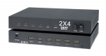 HDMI 2x4 Splitter with Full HD 1080p