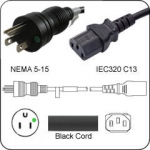 Hospital Grade Power Cord- 10'-13 Amp