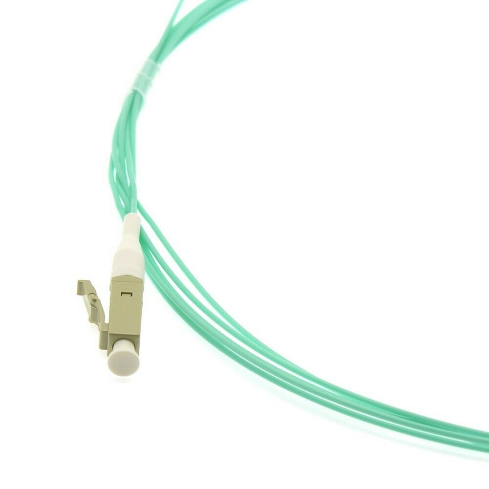 2m LC/UPC Simplex OM3 Multimode Aqua Pigtail