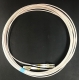 LC TO LC 10GB OM3 Duplex Multimode Fiber Optic Cable-1 Meter White Jacket