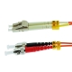 1 Meter LC/ST OM1 Duplex MultiMode 62.5/125 Fiber Optic Patch Cable