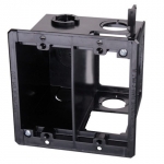 Power and Low Voltage Combo Box- Dual Gang