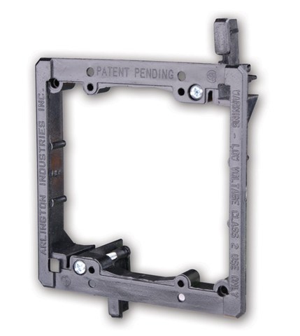 PVC Low Voltage Mounting Brackets- Dual