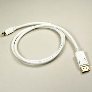 Mini Displayport to Displayport Cable- 6 Feet