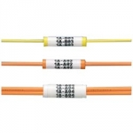 Panduit White Cable Identification sleeve for 3mm Duplex Fiber Cable