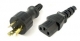 NEMA L6-20P to IEC320 C13 Bitmain PSU Power Cable - 15A - 15 Feet