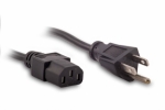 10 FT PC-AC Outlet 10 Amp Power Cord 5-15P to C13