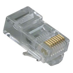 RJ45 8P8C Keyed Modular Plug-Bag of 100