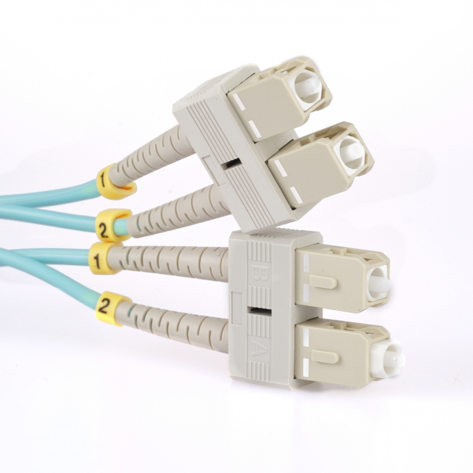 SC-SC 10GB OM3 Fiber Optic Cable-1 Meter