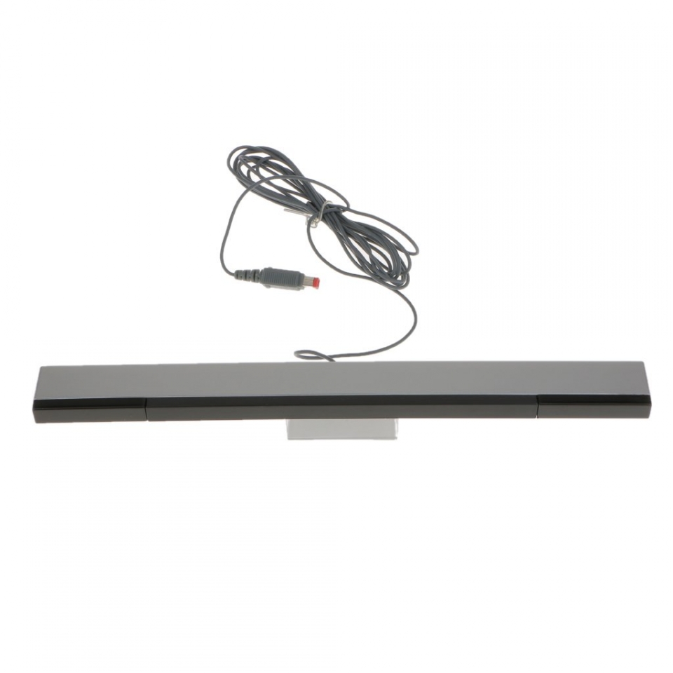 Nintendo Wii Console Infrared Ray Wired Sensor Bar White
