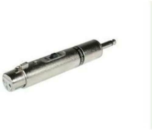 XLR XFORM Female to 6.3mm (1/4in) Male Adapter