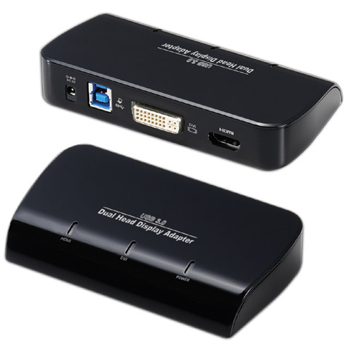 USB 3.0 to DVI Adapter- HDMI and DVI Displays