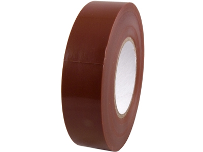 Electrical Tape- Brown-3/4 inch 66 feet- 10 pack