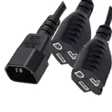 C14 to 5-15 Power Cords & Adapters