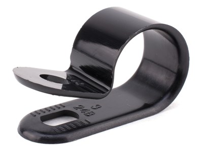 Cable Clamp- Black 1 Inch UV Rated 100 Pack