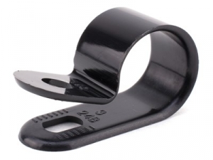 Cable Clamp- Black 0.5 Inch UV Rated 100 Pack