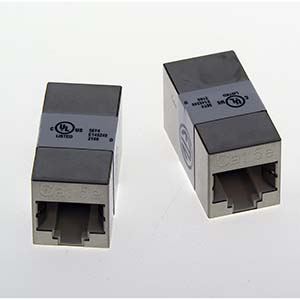 RJ45 Cat-5e Female to Female Shielded Coupler