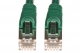 2Ft Cat5e 350Mhz 26AWG Shielded Cable Snagless Green
