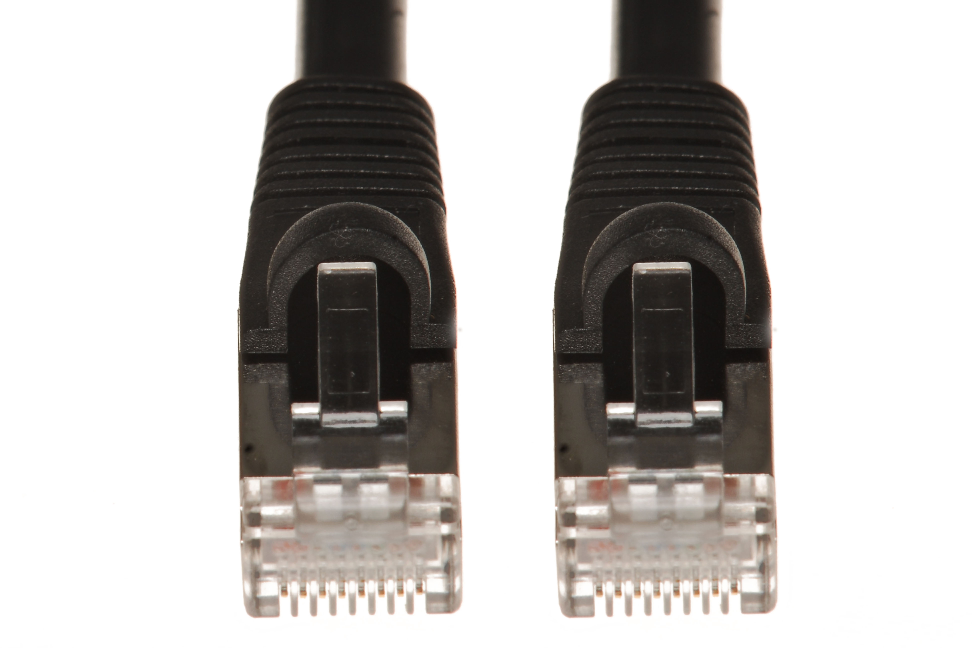 20 Foot Black CAT6 Shielded Patch Cable Black 20 Ft. Category 6 STP