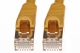 150Ft Cat6 Shielded Patch Cable Snagless Yellow