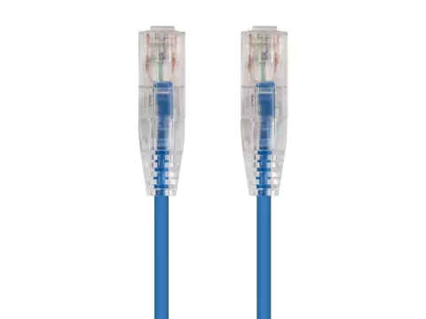 Shop Blue Category 6 Ethernet Network Cables Slim Jacket