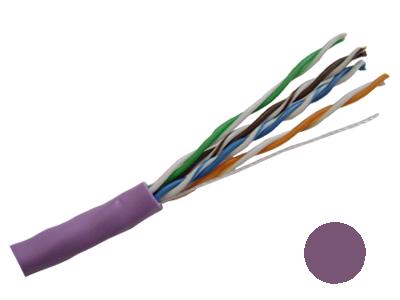 5e Plenum Cable 1000 ft spool - Violet Color-Order by the Foot!