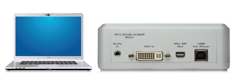 Dual Link DVI to Mini DisplayPort Converter