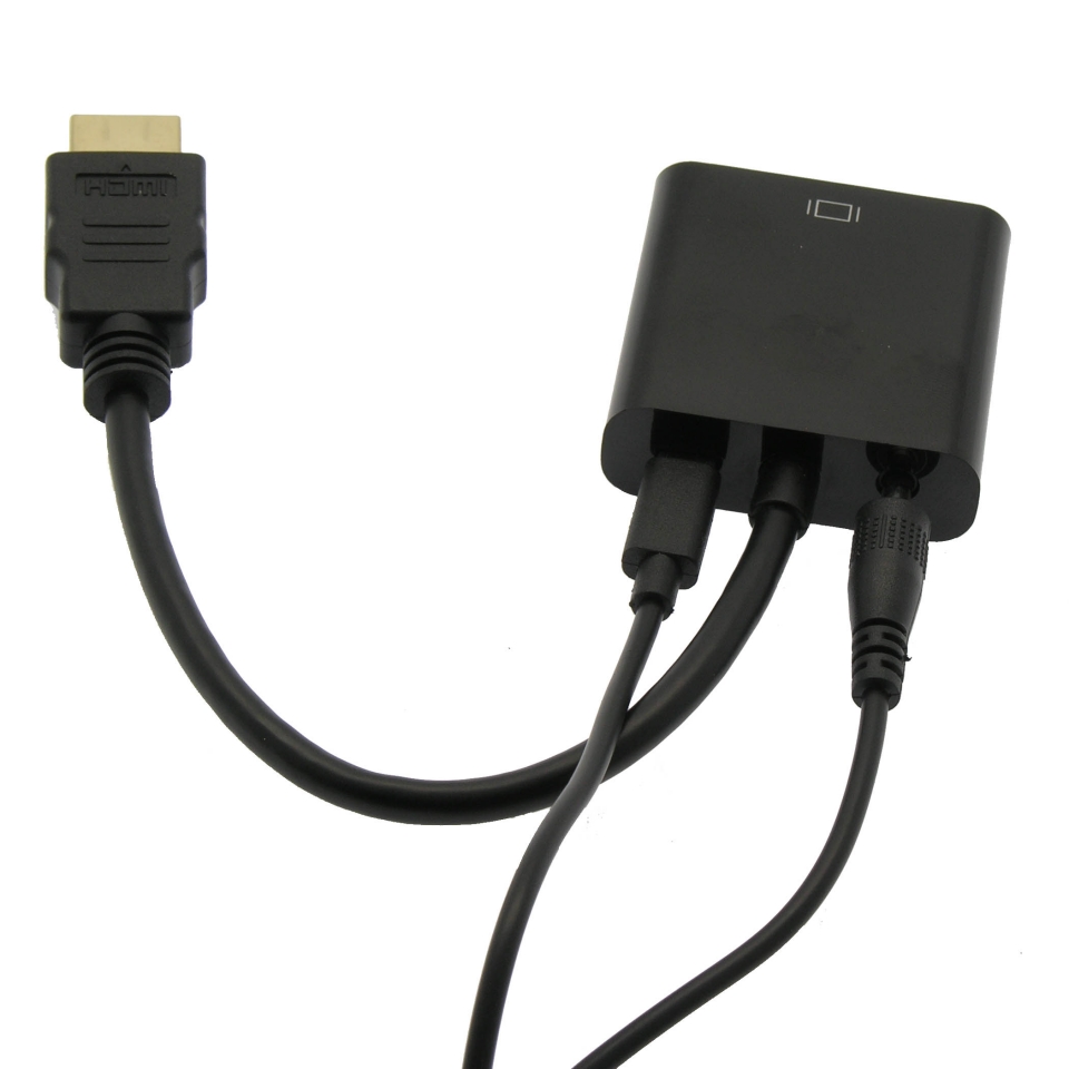 HDMI HDTV to VGA Signal Converter with Audio