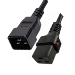 C20 TO C19 PDU IEC Locking Cord 10'