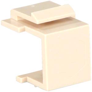 One Outlet Keystone Blank Insert- Ivory