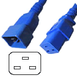 IEC C20 to C19 Power Cord-Choose you Color and Length.