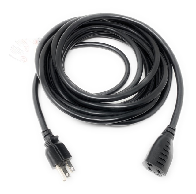 25ft - Power Extension Cord Outdoor Rated Cable SJTW