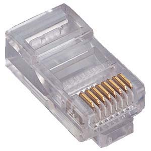 RJ45 8P8C Modular Plug For Stranded Wire