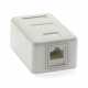 Cat6 1Port Surface Mount Box w/Jack