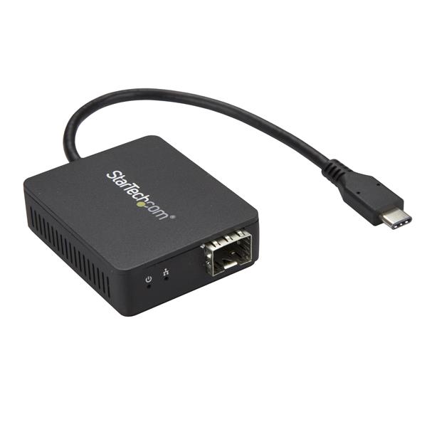 USB-C to Fiber Optic Converter Adapter- Open SFP Port