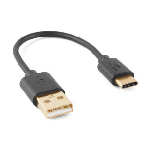 USB-C to USB 2.0 A Cable 6 inches