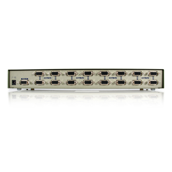 16 Port High Resolution VGA Video Splitter - 400 MHz