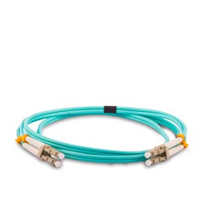 10-Gig Aqua OM3 Fiber Optic Cables - Multimode - 10GB Fiber Optic Cables