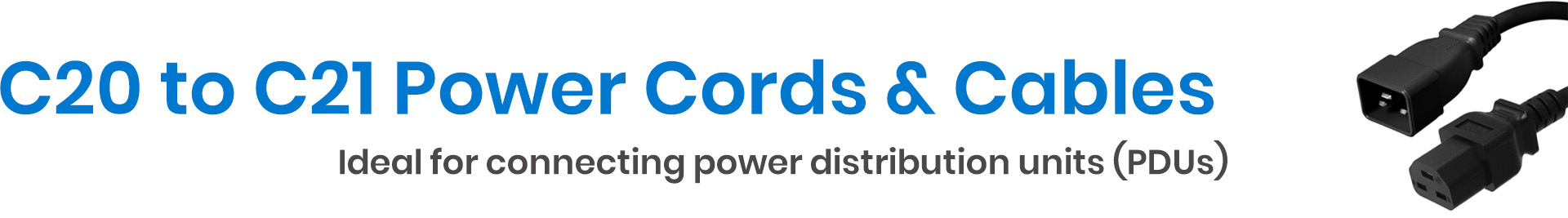 C20 to C21 Power Cords