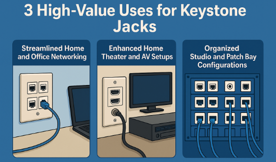 3 High-Value Uses for Keystone Jacks in Modern Setups