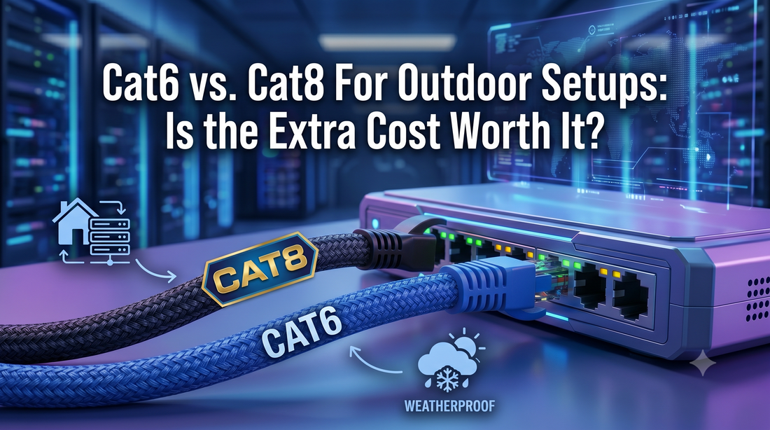 Cat6 vs. Cat8 For Outdoor Setups: Is the Extra Cost Worth It?