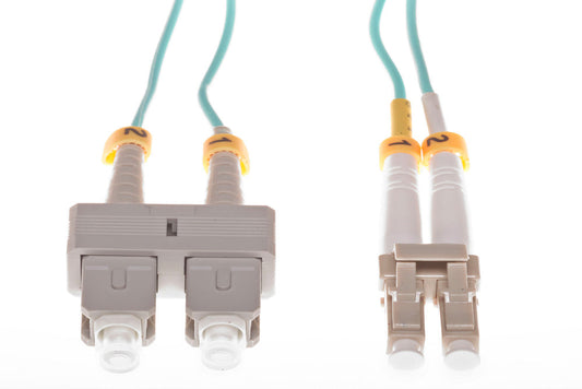 Shop OM4 LC to LC 40GB Fiber Cables in Various Colors