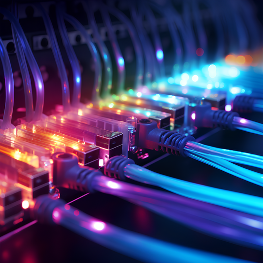Why Are Fiber Optic Cables Blue?